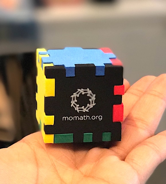 PUZZ MoMath Foam Cube Puzzle