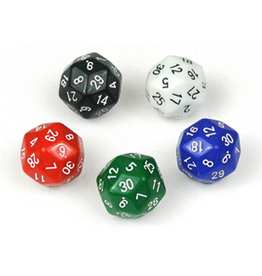 Dice, 30 Sided Single, Dice Lab