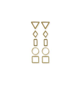 JEWE Geometric Earring Stud