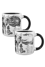 Disappearing Cheshire Cat Mug