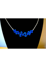 3D Printed Interlocking Octahedron Necklace | Hanusa Design