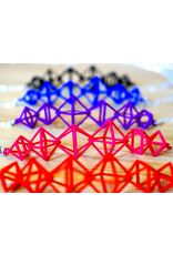 3D Printed Interlocking Octahedron Necklace | Hanusa Design