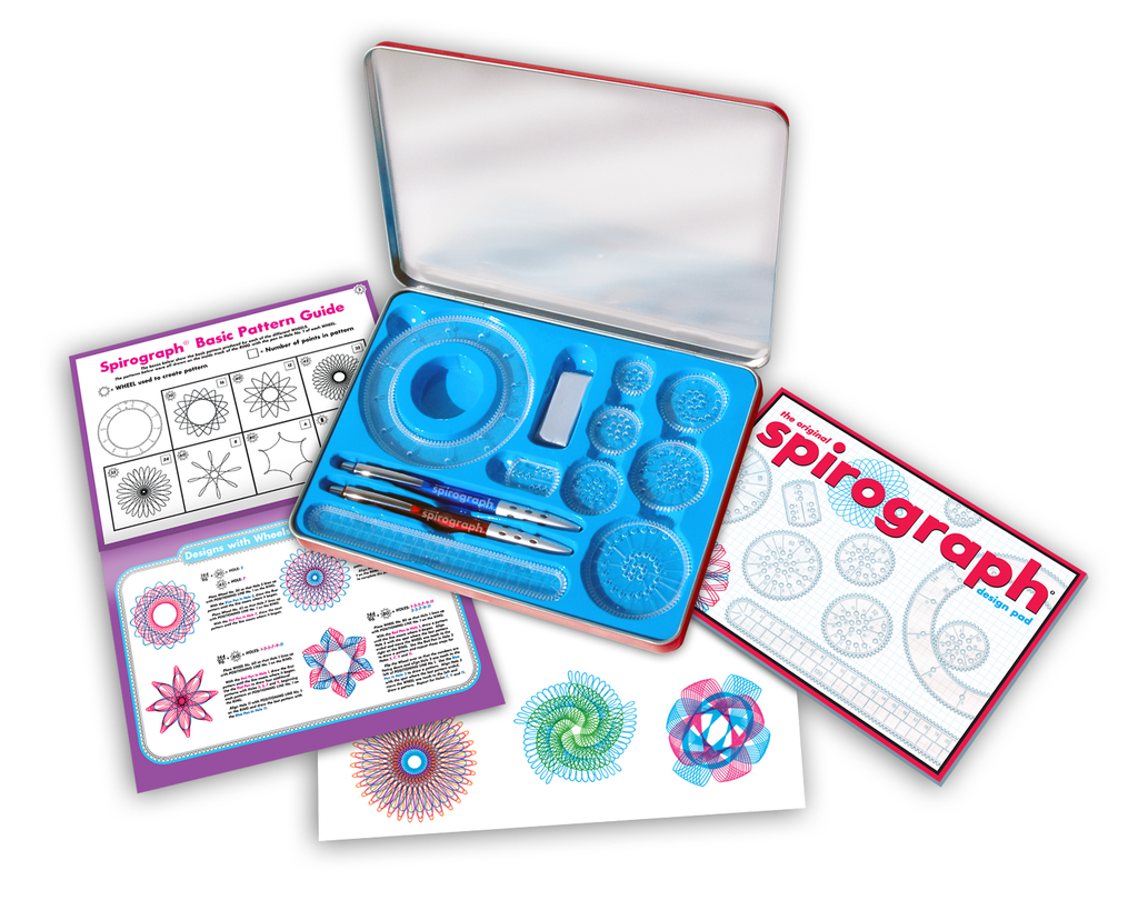 The Original Spirograph: Tin