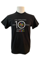 MoMath Tenth Anniversary Shirt