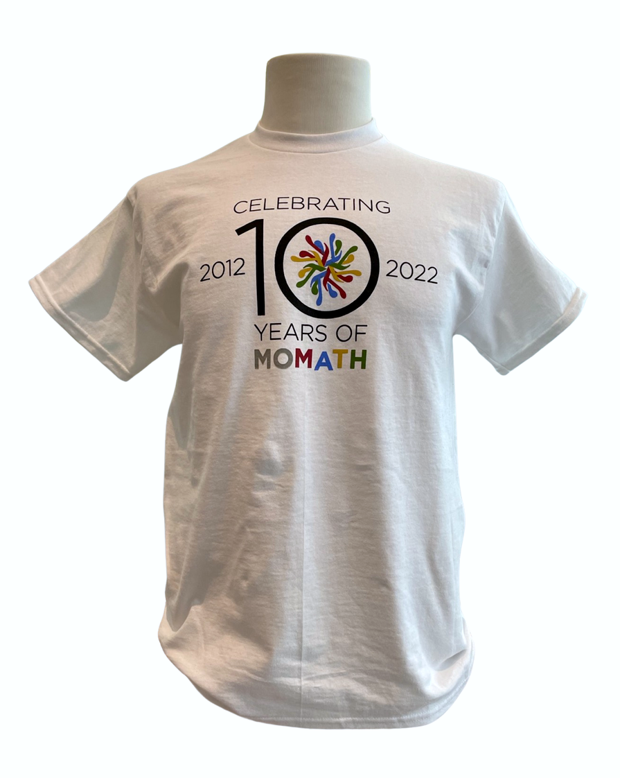 APPA MoMath Tenth Anniversary Shirt