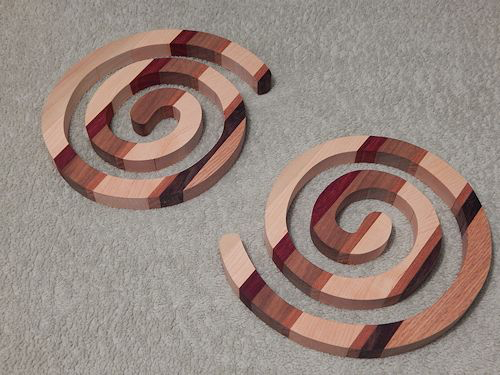 Kara Wood Designs | Trivet or Two - Round