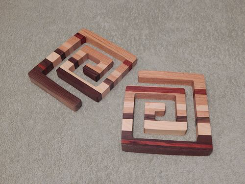 Kara Wood Designs | Trivet or Two - Square