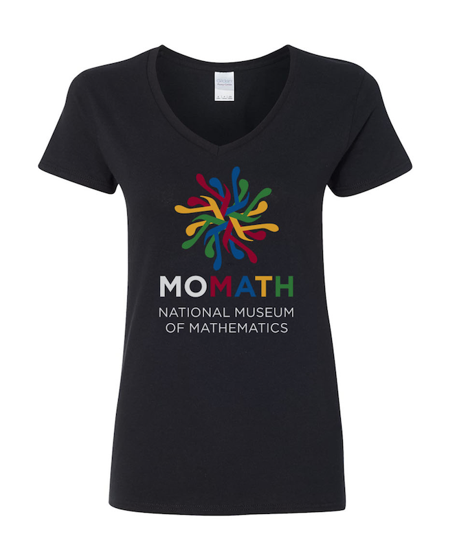 APPA MoMath Pi V-Neck T-Shirt