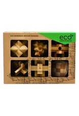 Six Bamboo Brainteasers by Ecologicals