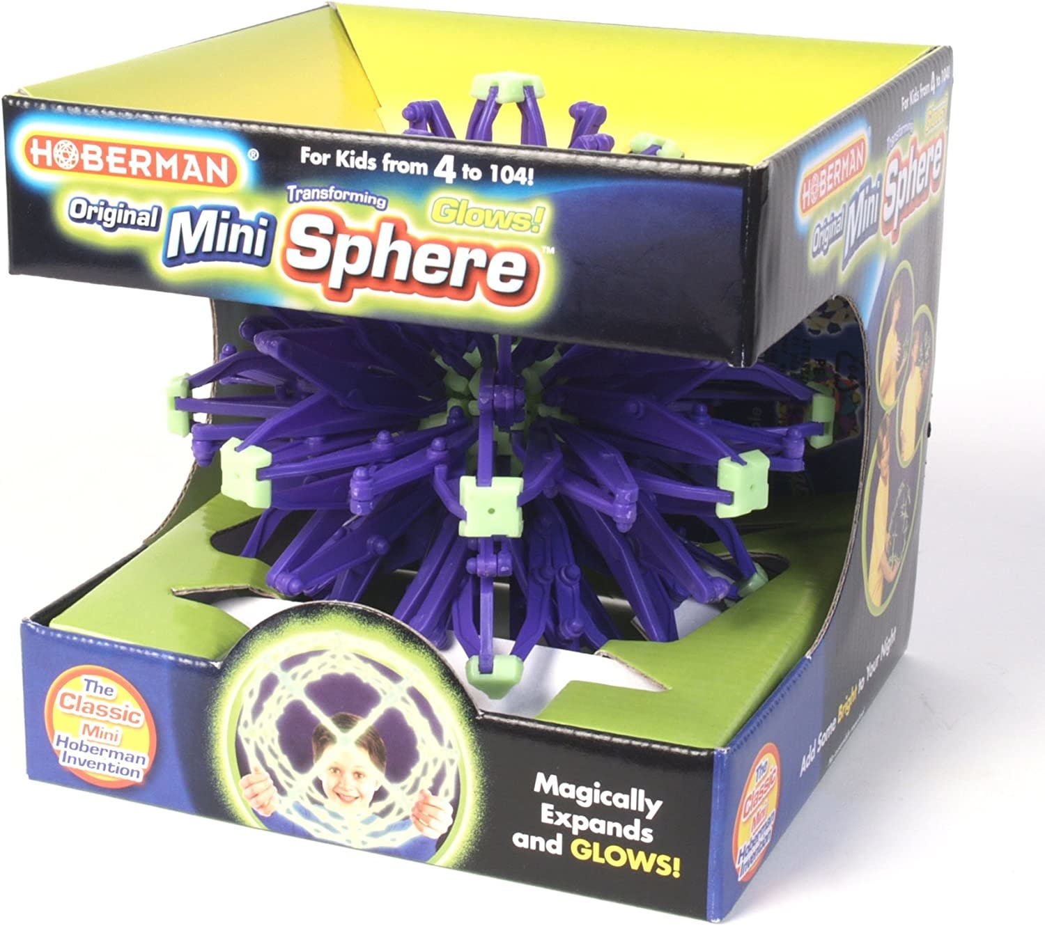 Mini Hoberman Sphere  - Glow