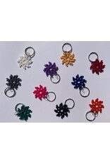 Keychain, MoMath Pi Flower, by Hanusa