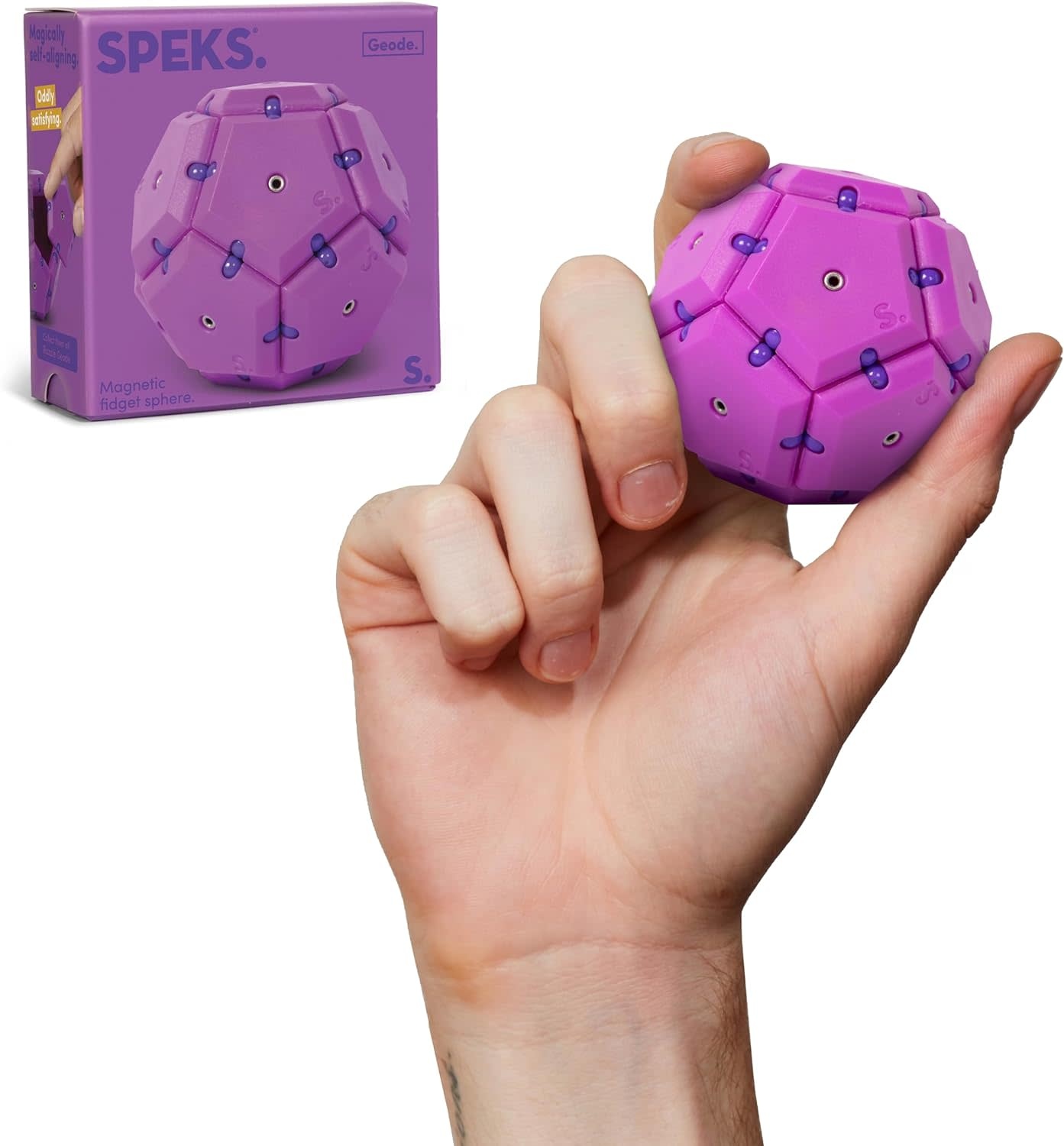 SPEKS Matte Geode Pop Fidget Magnetic Set