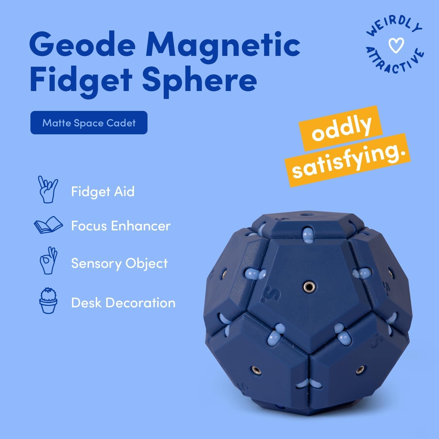 SPEKS Matte Geode Pop Fidget Magnetic Set