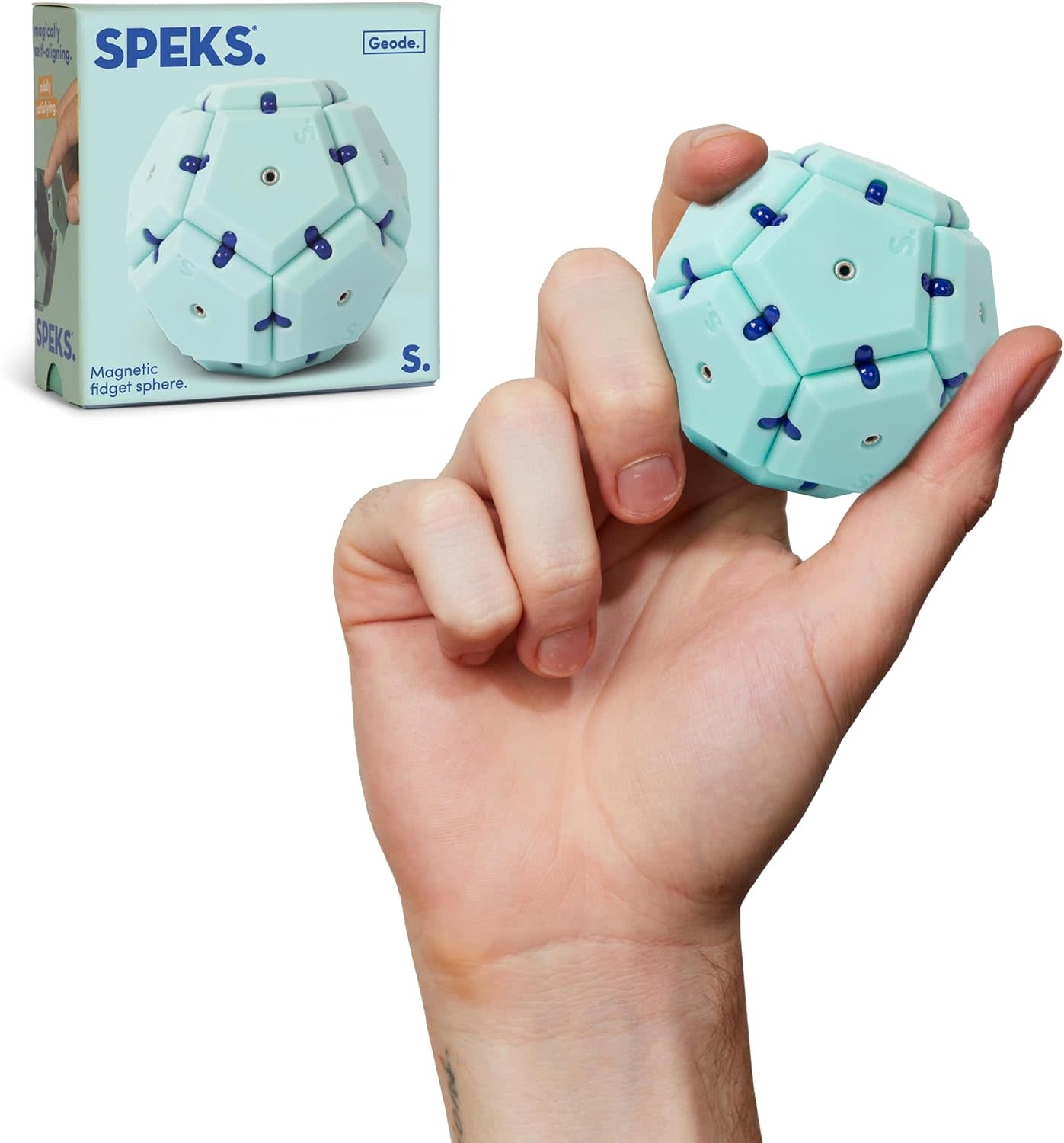 SPEKS Matte Geode Pop Fidget Magnetic Set