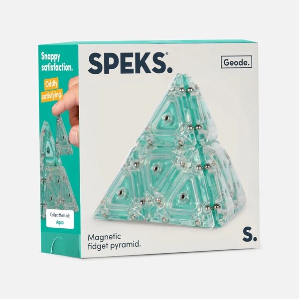 SPEKS Crystal Pyramid Geode Magnetic Set |