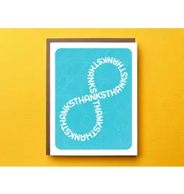 Infinite Thanks Greeting Card