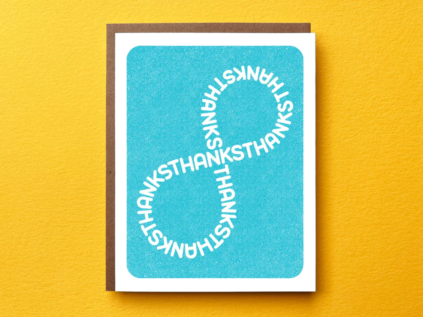 Infinite Thanks Greeting Card