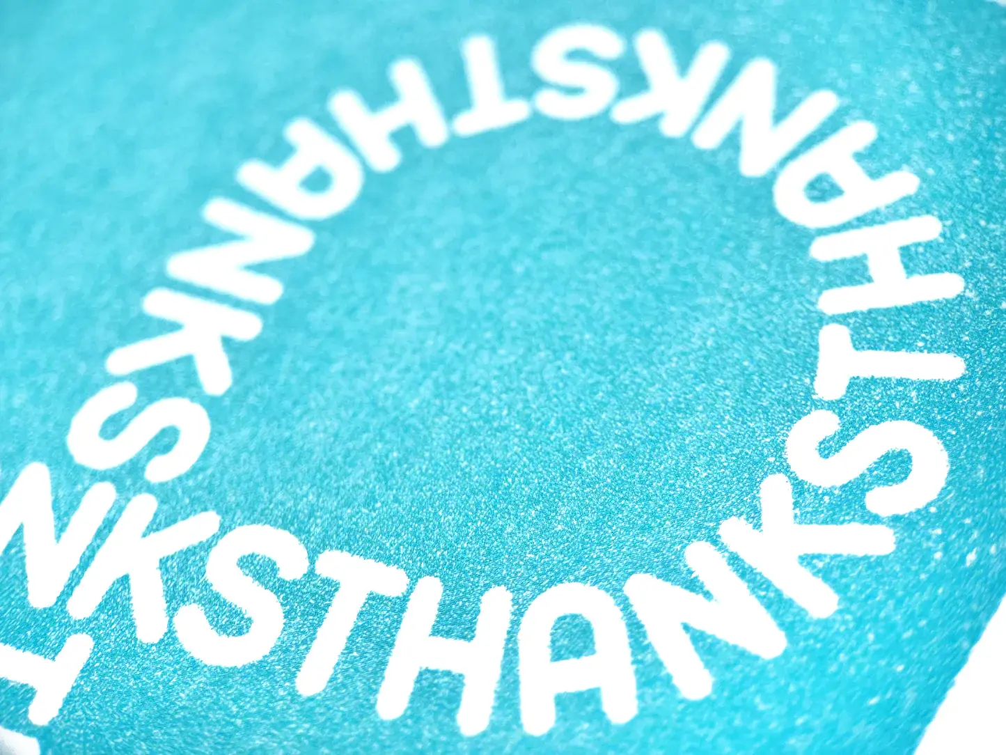 Infinite Thanks Greeting Card