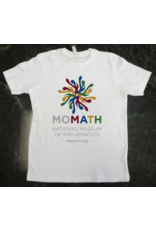 APPA/ACCES MoMath Pi Youth T-Shirt, White, Medium