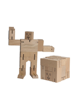 PUZZ MoMath Wood Robot Cube man