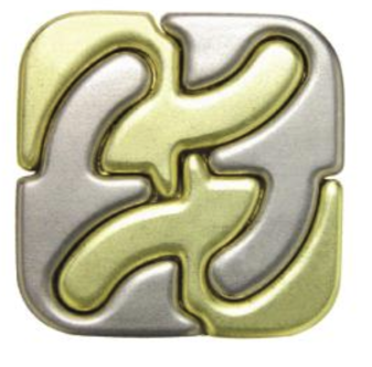 Hanayama Square Puzzle | Level 6