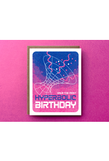 Hyperbolic Birthday Greeting Card