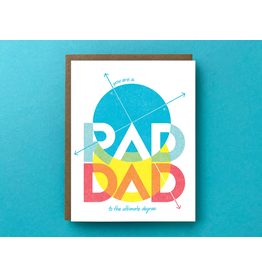 Rad Dad Greeting Card