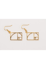 Gold Golden Mean Earrings*