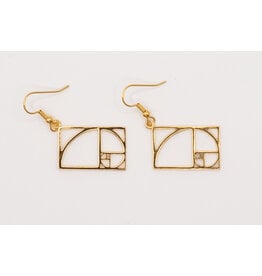 Gold Golden Mean Earrings*