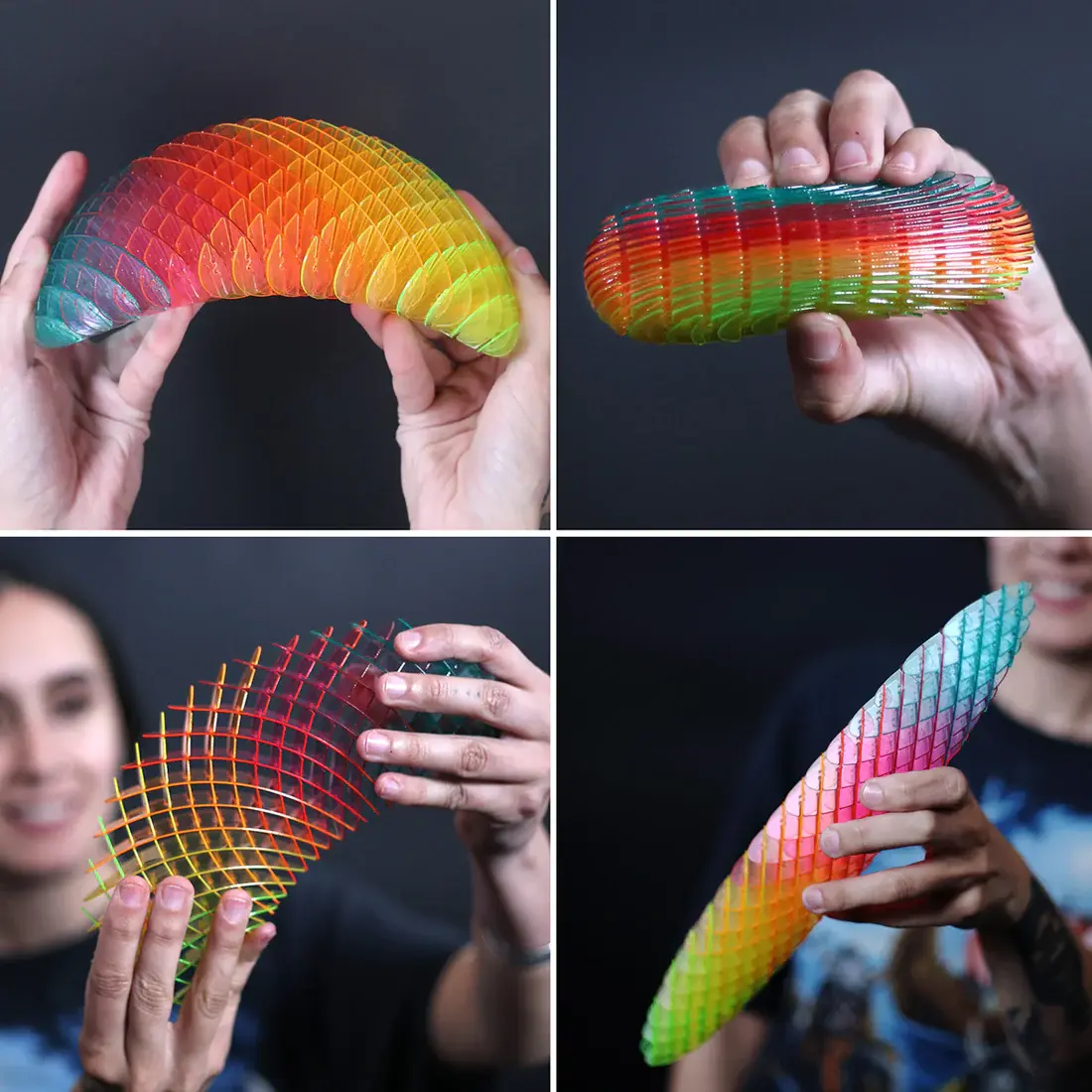 Morf Fidget Worm Big Rainbow