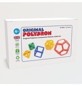 Polydron Frameworks Platonic Solids Set