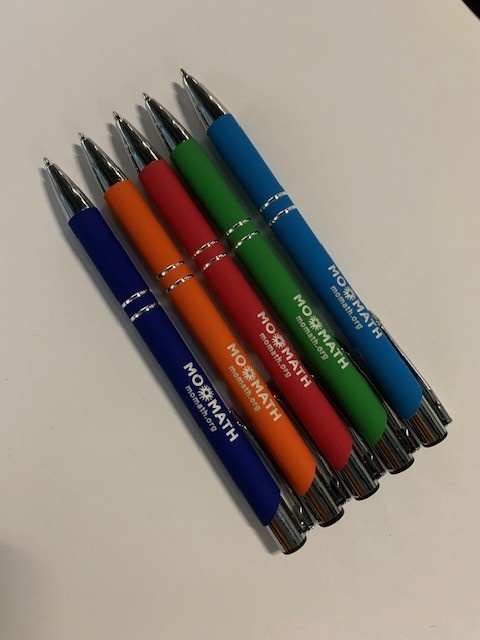 MoMath Colorful Pens - Pack of Five