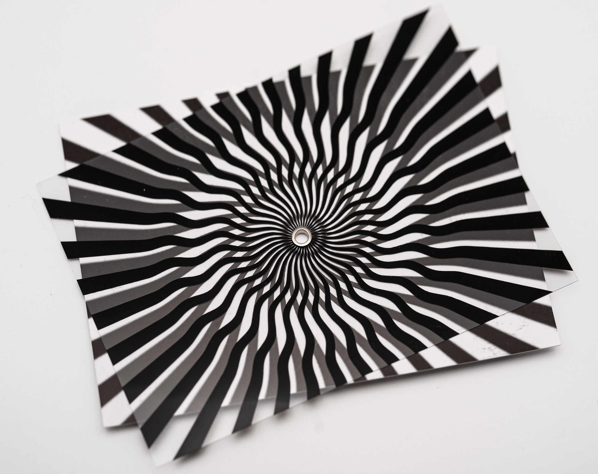 Turning Moire Postcard