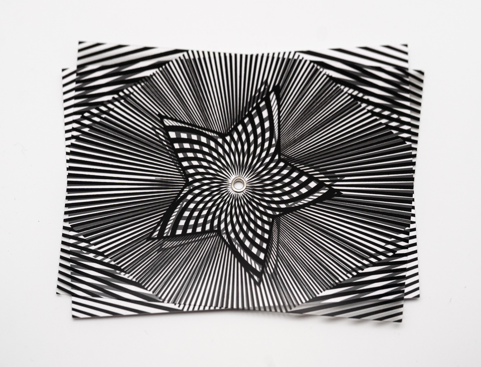 Turning Moire Postcard