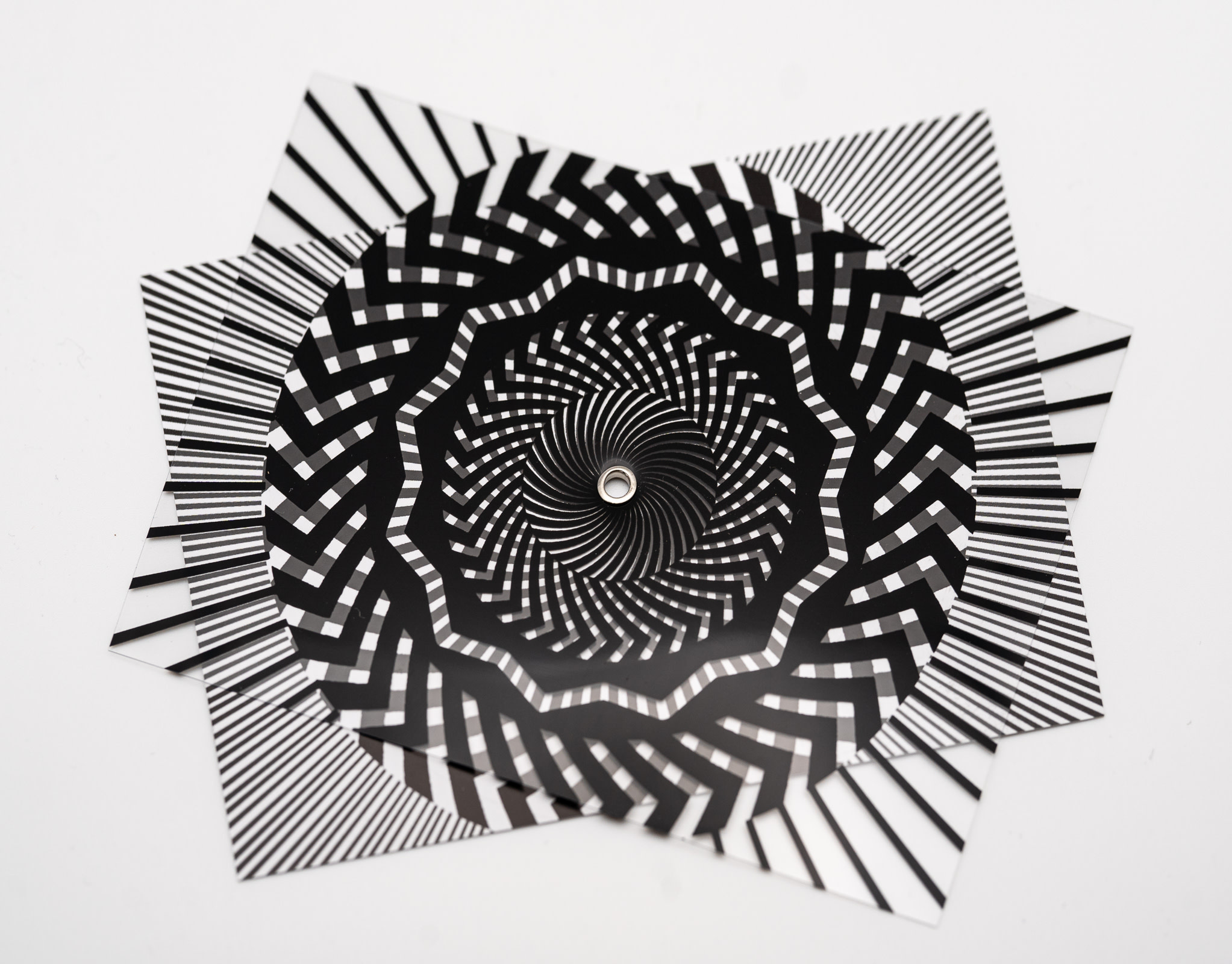 Turning Moire Postcard