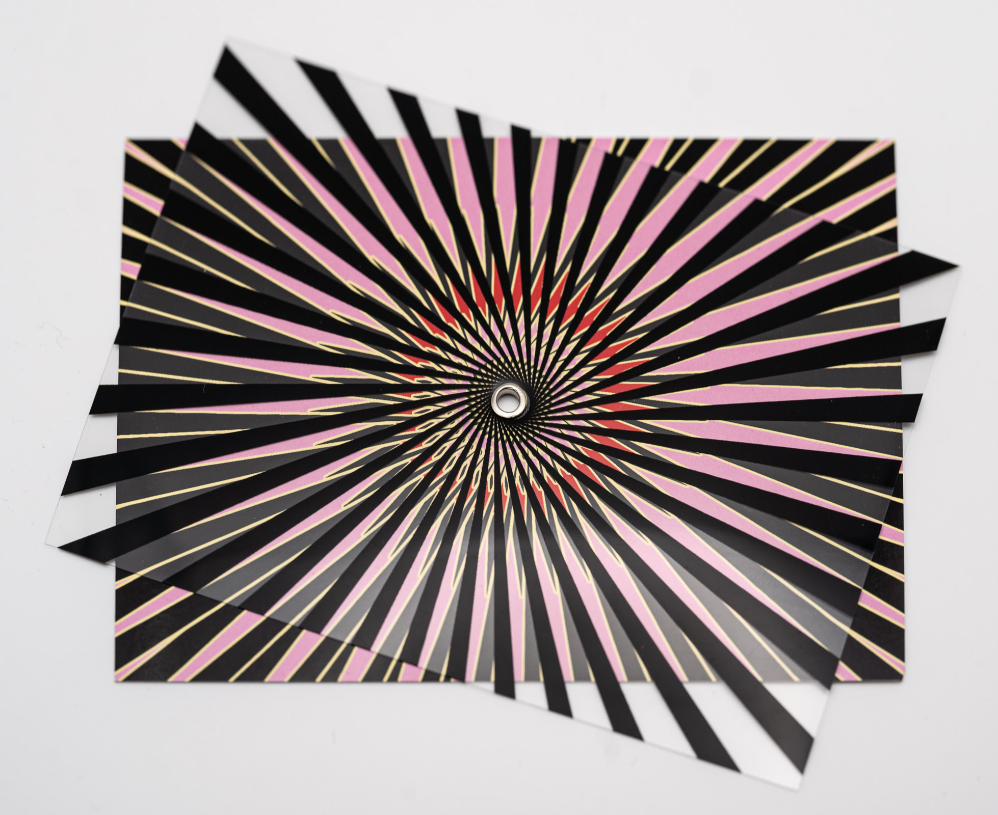 Turning Moire Postcard