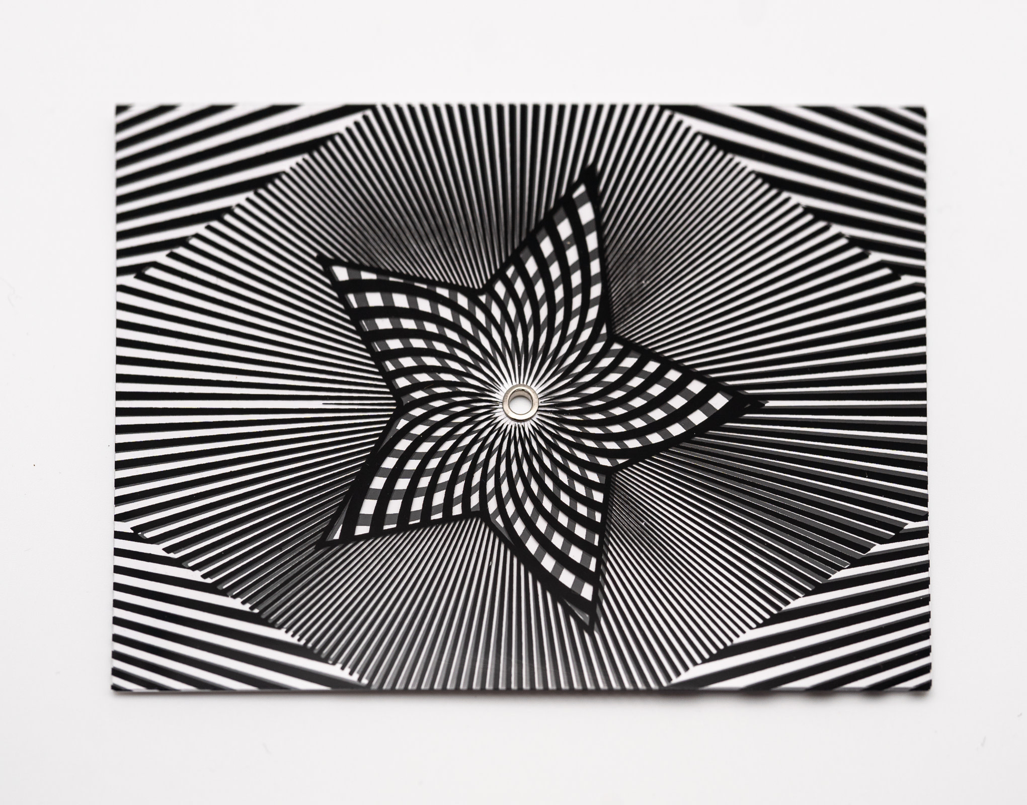 Turning Moire Postcard