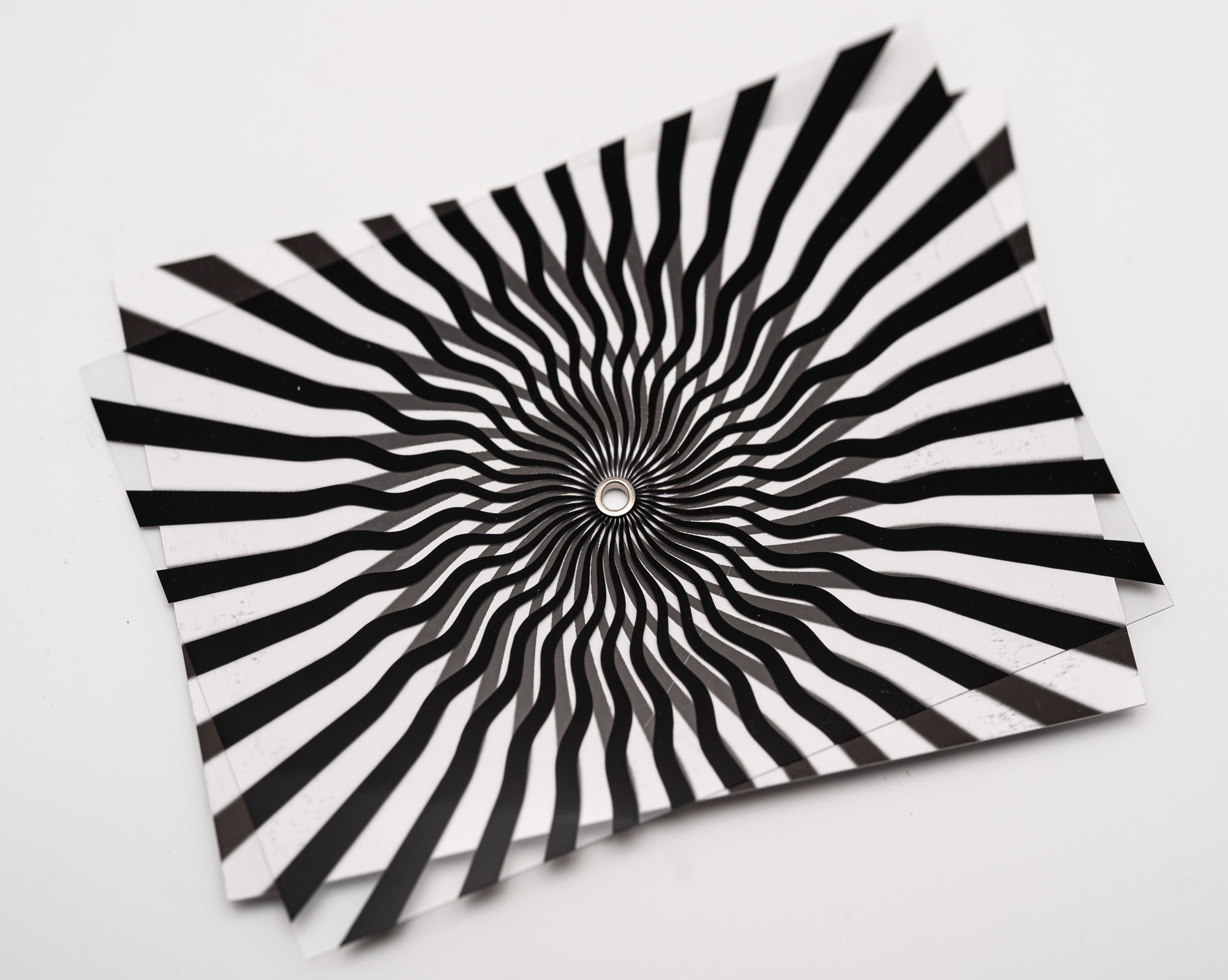 Turning Moire Postcard