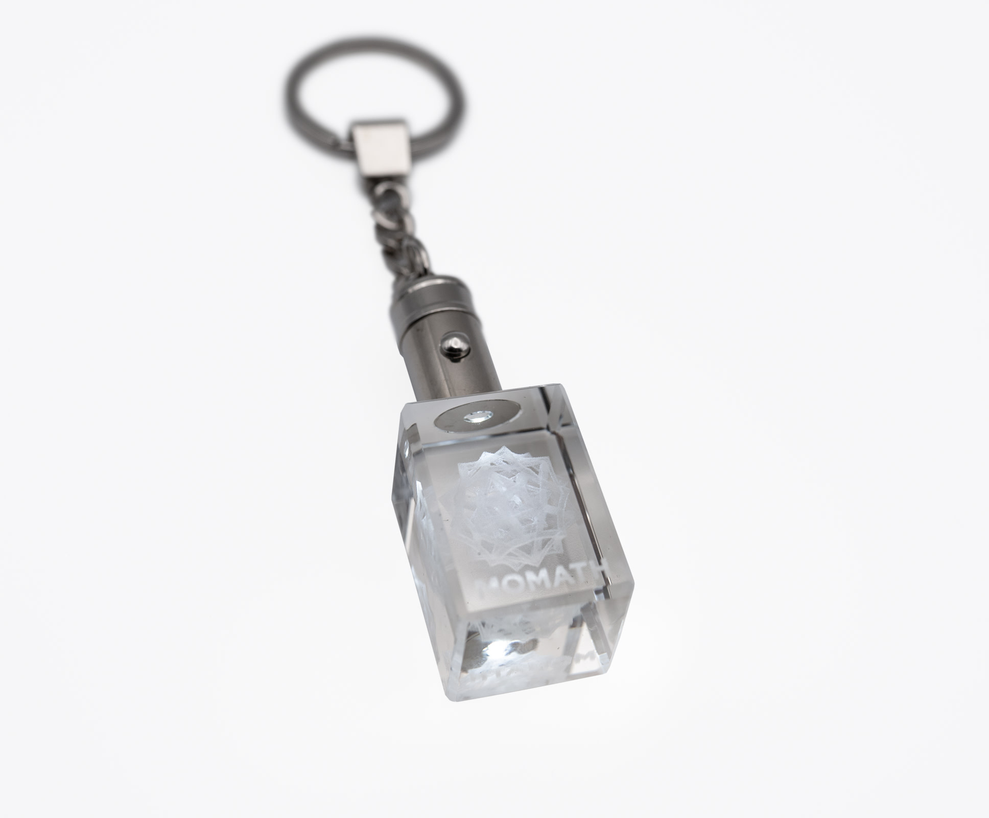 MoMath Light Up Keychain