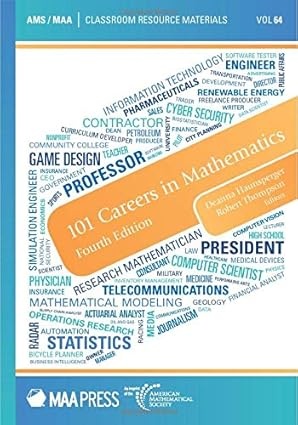 101 Careers in Mathematics