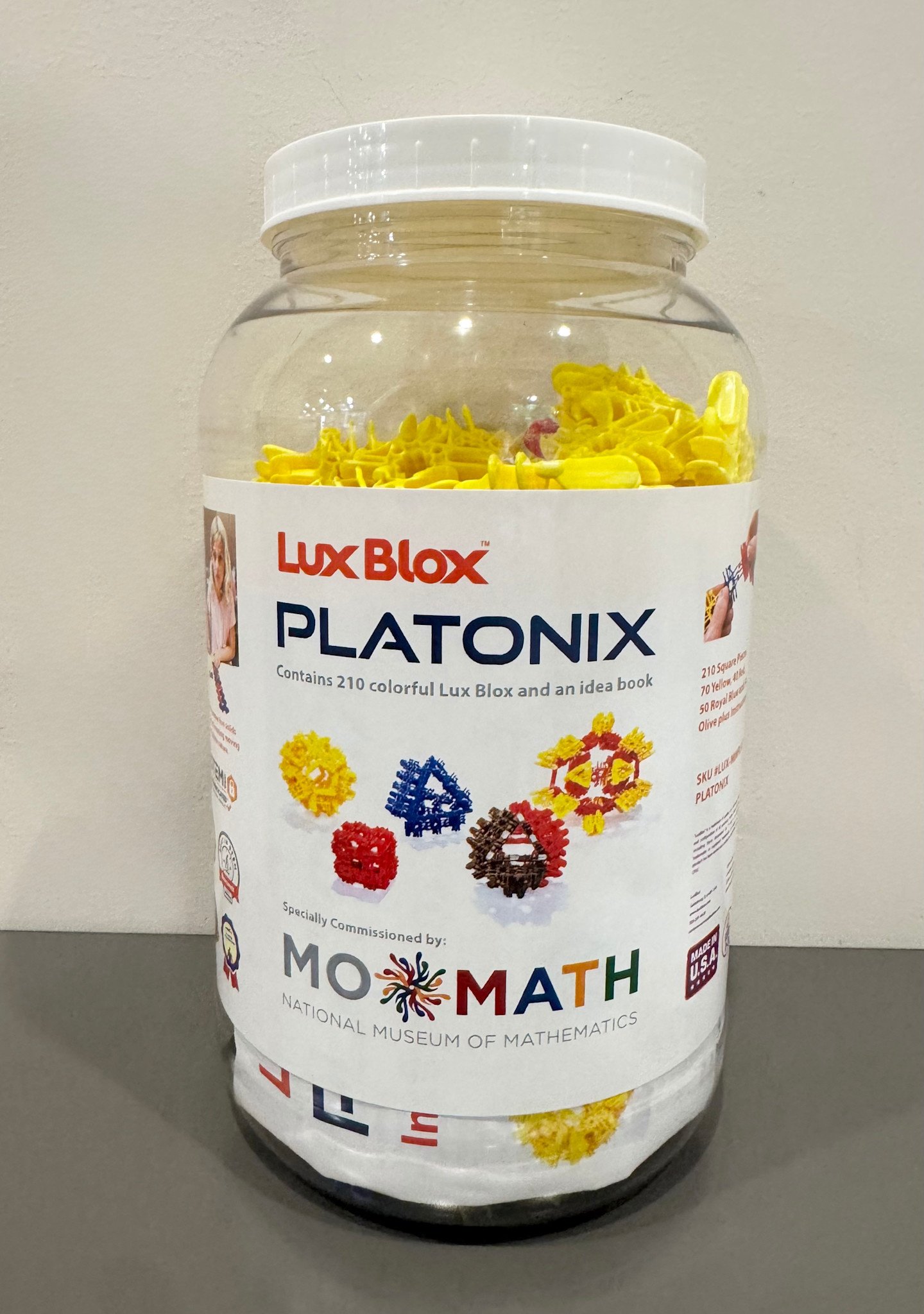 MoMath Platonix Build Set - 210 Piece Set | LUX