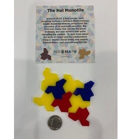 MoMath Hat Monotile Set (8 pieces)