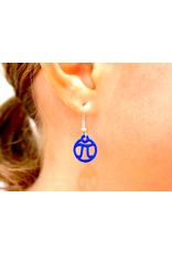 3D Printed Tiny Pi Earrings | Hanusa Design