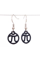 3D Printed Tiny Pi Earrings | Hanusa Design