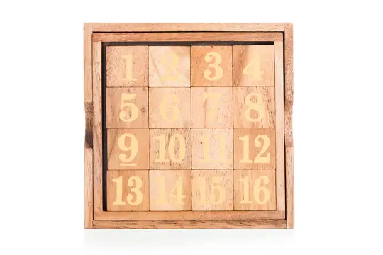 Magic Square / Slide Fifteen (15) Puzzle - Kubiya
