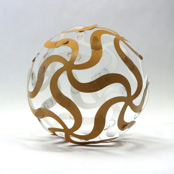 Curvahedra Ball (Blue, Red, Green, Gold)
