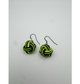 ITSPHUN | Earrings (Green/Black and Black/Orange)