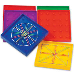 Double Sided Geoboard Set