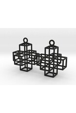 3D Printed Plus Earrings | Hanusa Design All Colors