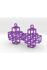 3D Printed Plus Earrings | Hanusa Design All Colors